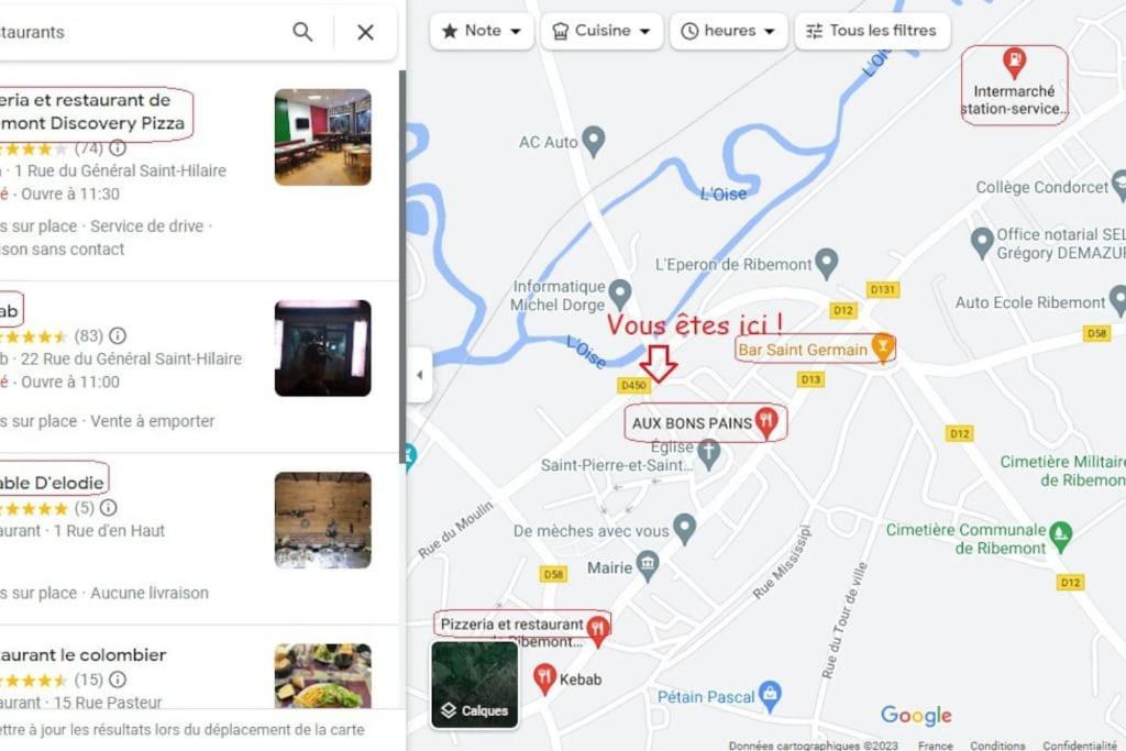 La Ribemontoise Apartment Ngoại thất bức ảnh